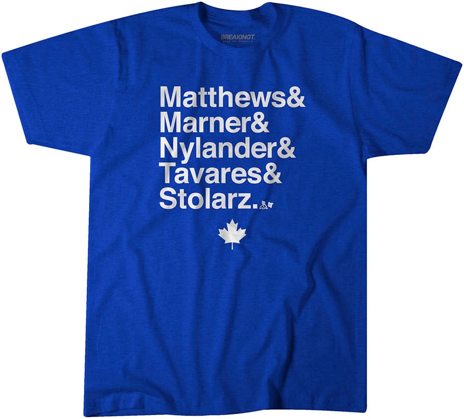 Toronto Hockey: Matthews & Marner & Nylander & Tavares & Stolarz 1