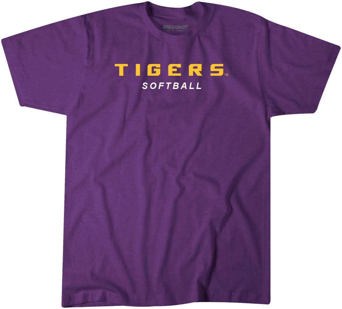 LSU Softball: Logo Stack 1