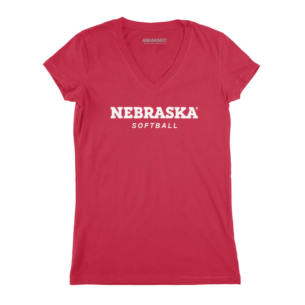 Nebraska Softball: Logo Stack 3