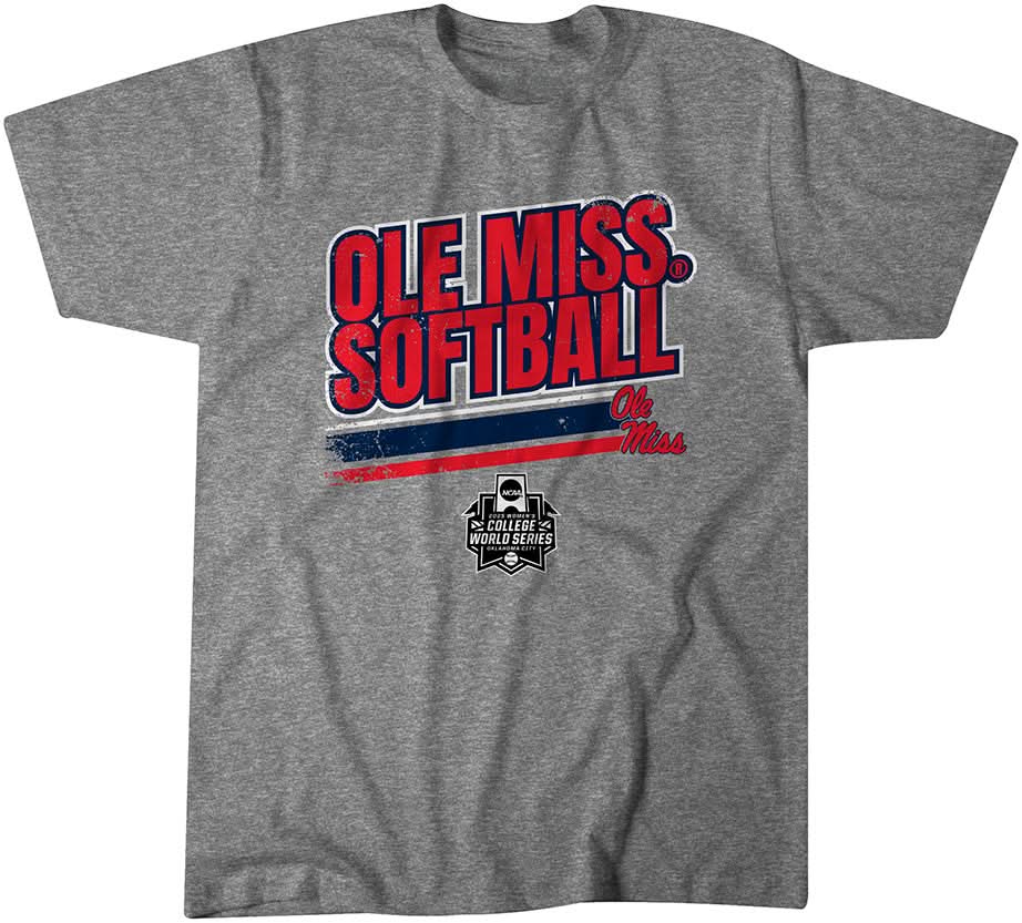 Ole Miss Softball: Women's College World Series Stripe 1
