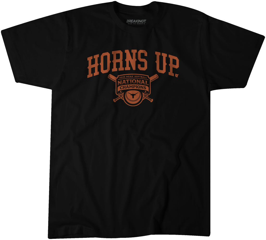 Texas Softball: Horns Up 2025 National Champs 1
