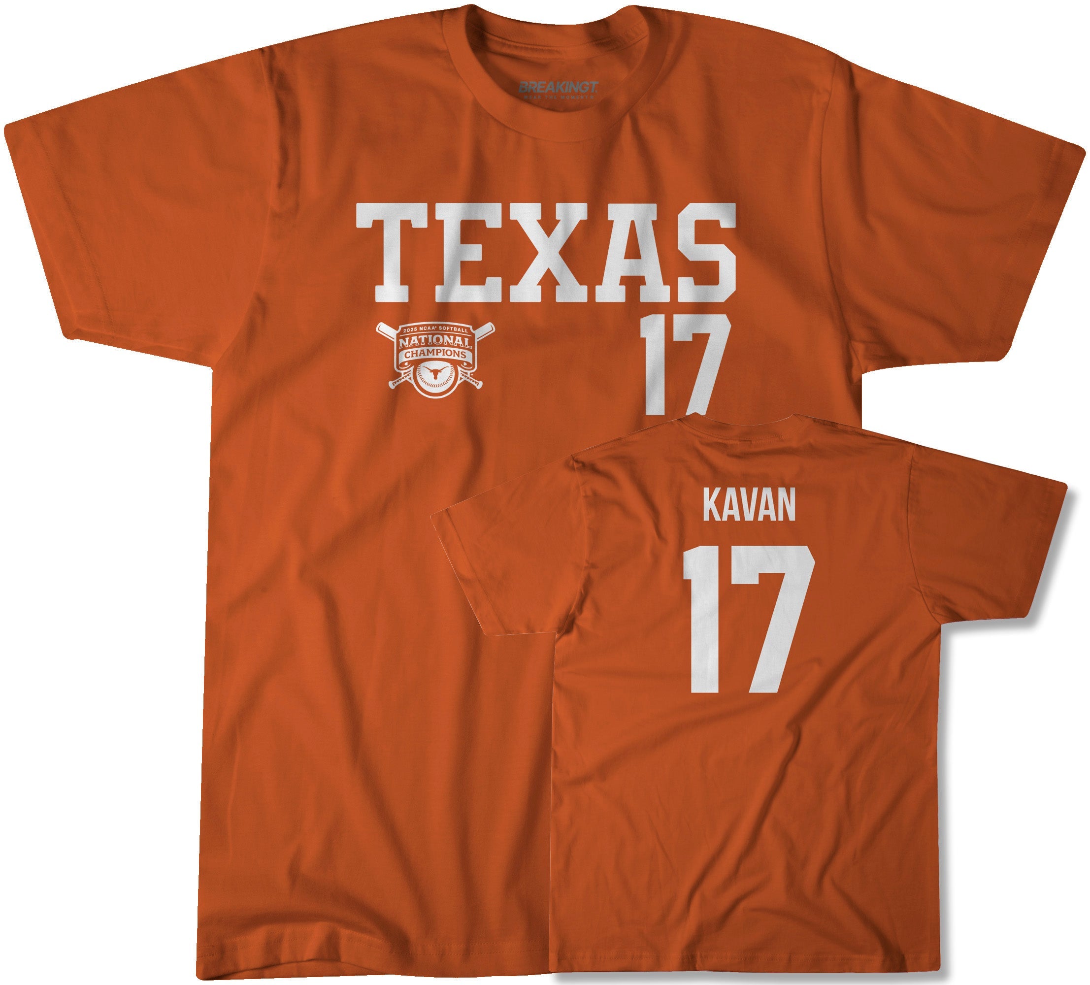 Texas Softball: Teagan Kavan 17 WCWS Champions 1