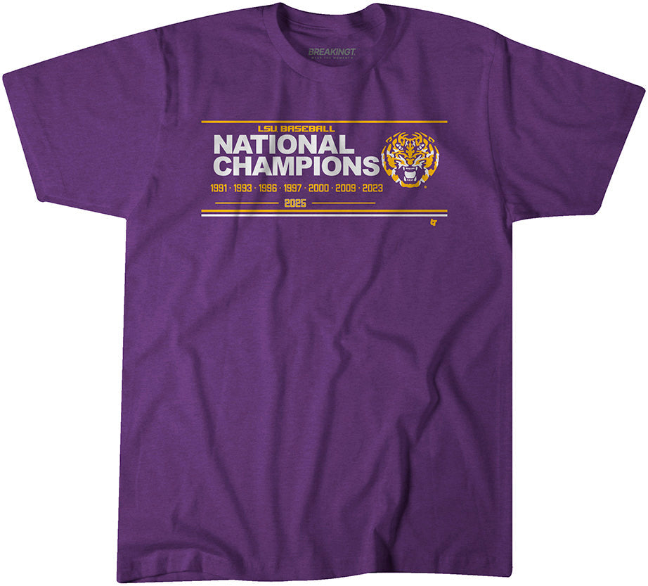 LSU Baseball: 8x National Champions Sign 1