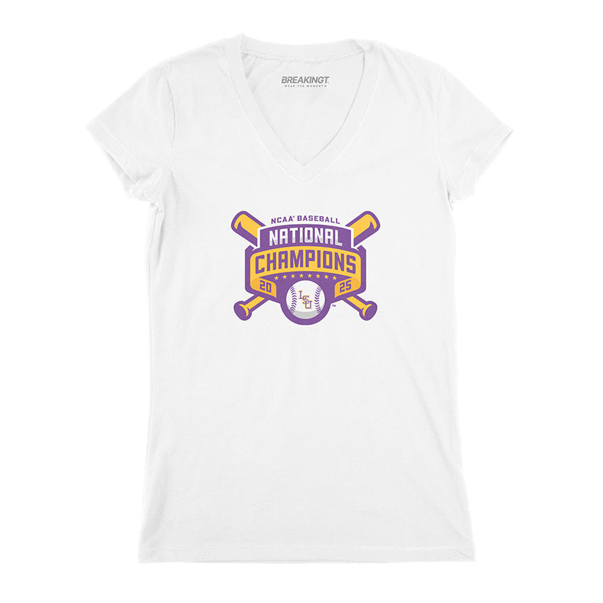 LSU Baseball: 2025 National Champions Logo 9