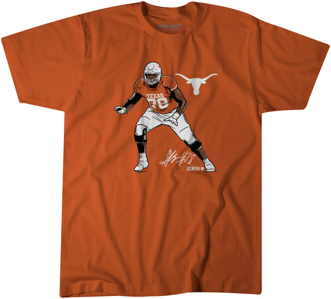 Texas Football: Kelvin Banks Superstar Pose 1
