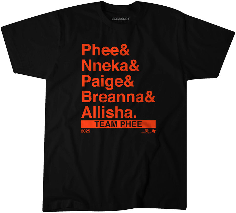 Team Phee Lineup Ampersand 1