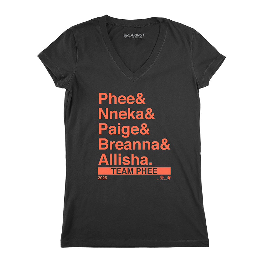 Team Phee Lineup Ampersand 3