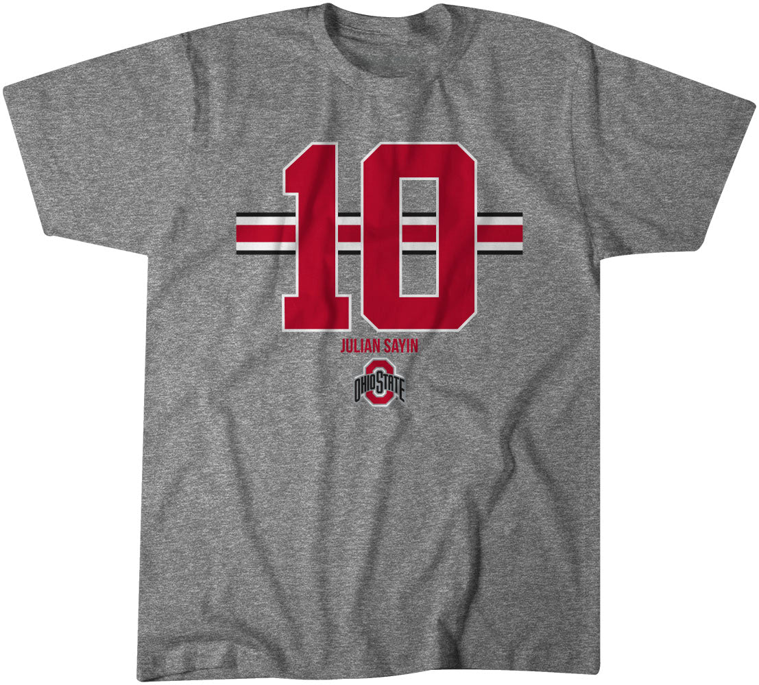 Ohio State Football: Julian Sayin Name Number Stripe 1