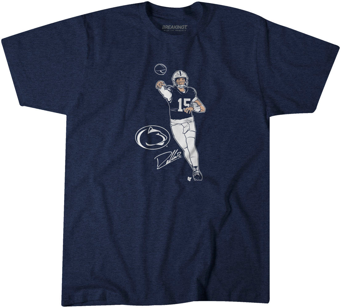 Penn State Football: Drew Allar Superstar Pose 1