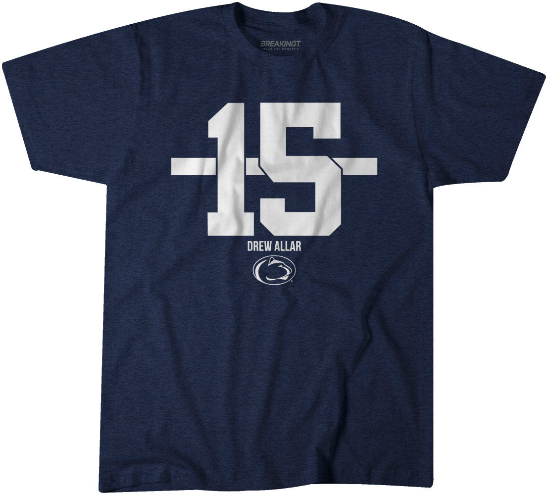 Penn State Football: Drew Allar Name Number Stripe 1