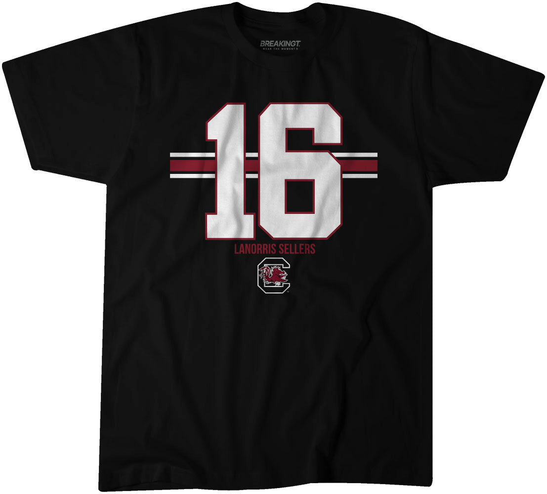 South Carolina Football: LaNorris Sellers Name Number Stripe 1