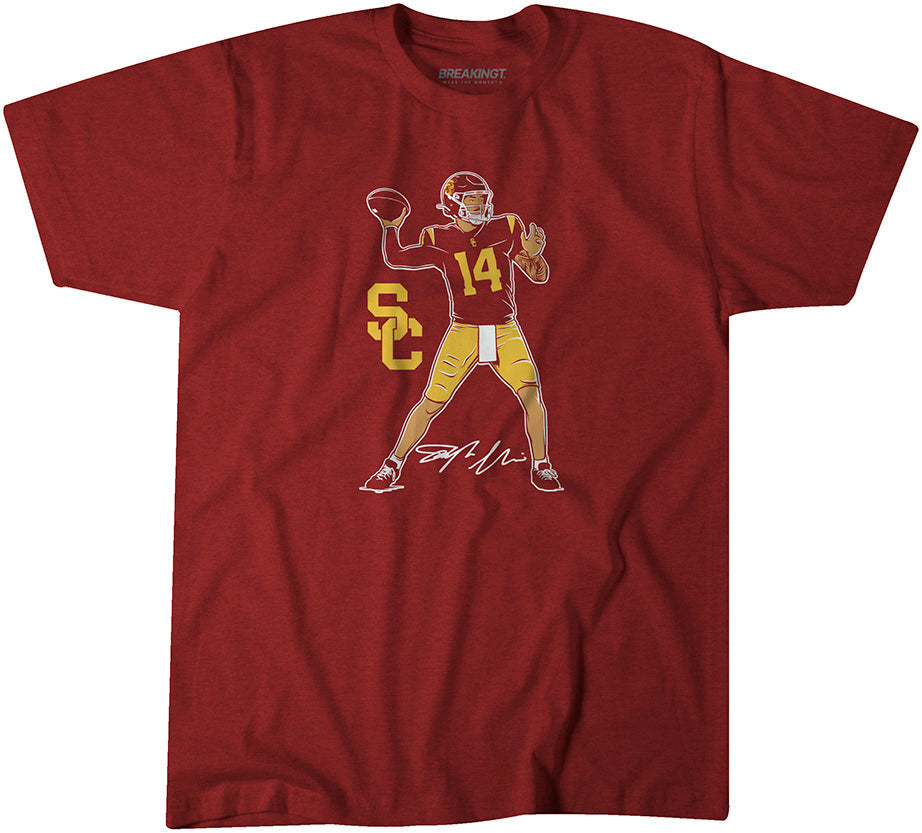 USC Football: Jayden Maiava Superstar Pose 1