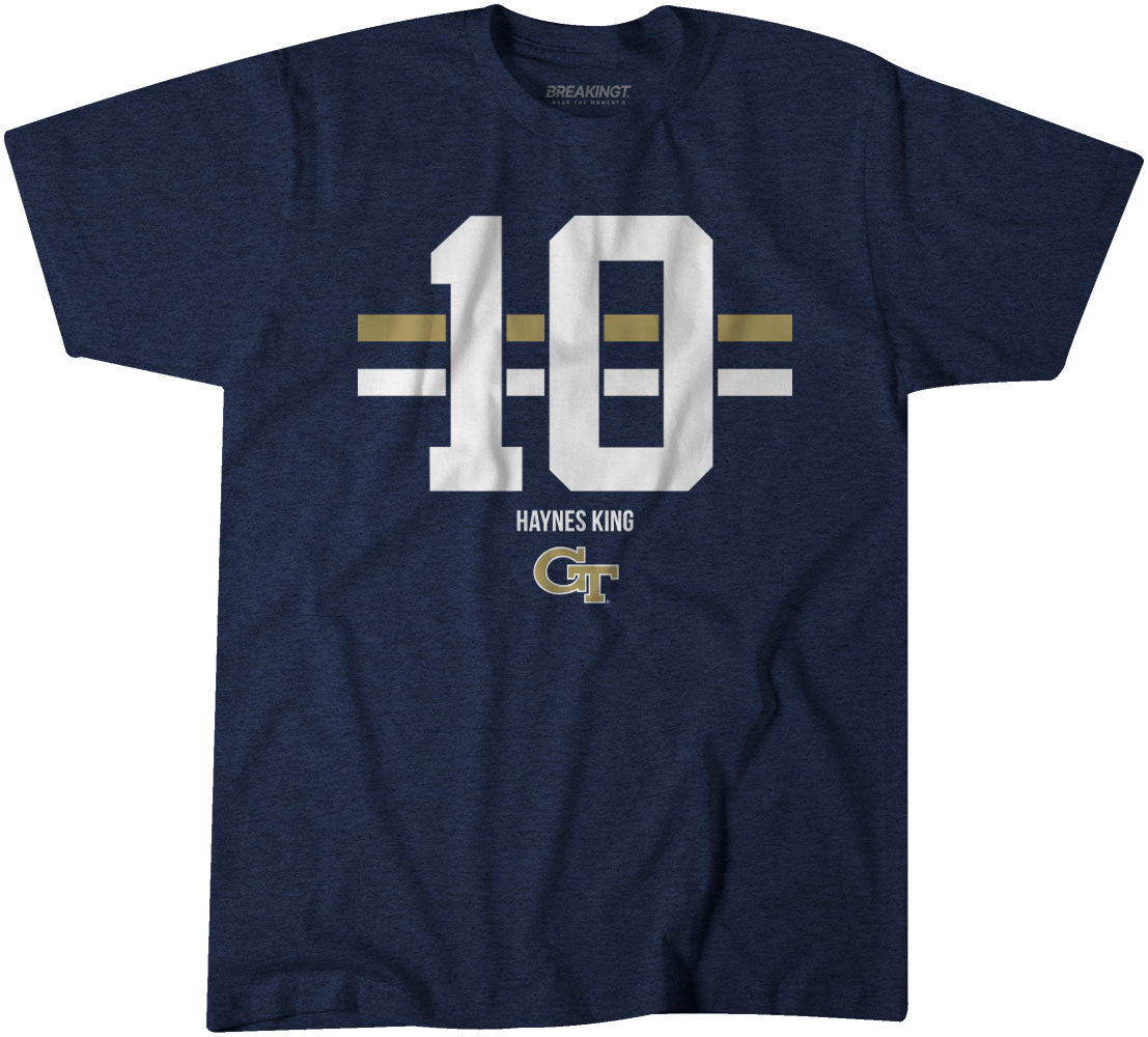 Georgia Tech Football: Haynes King Name Number Stripe 1