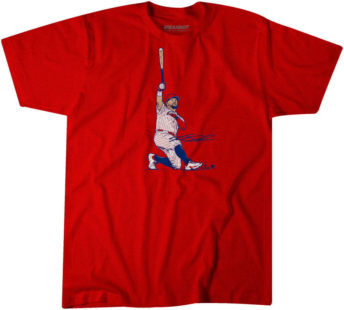 Kyle Schwarber: Swing-Off Superstar Pose 1