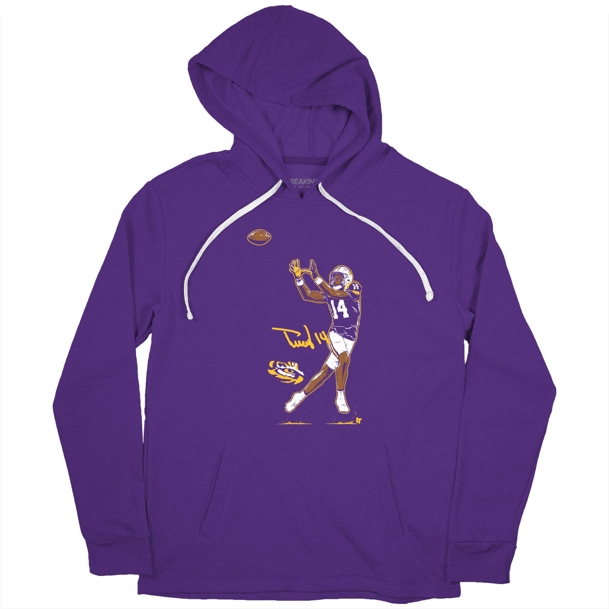 LSU Football: Trey'Dez Green Superstar Pose 2