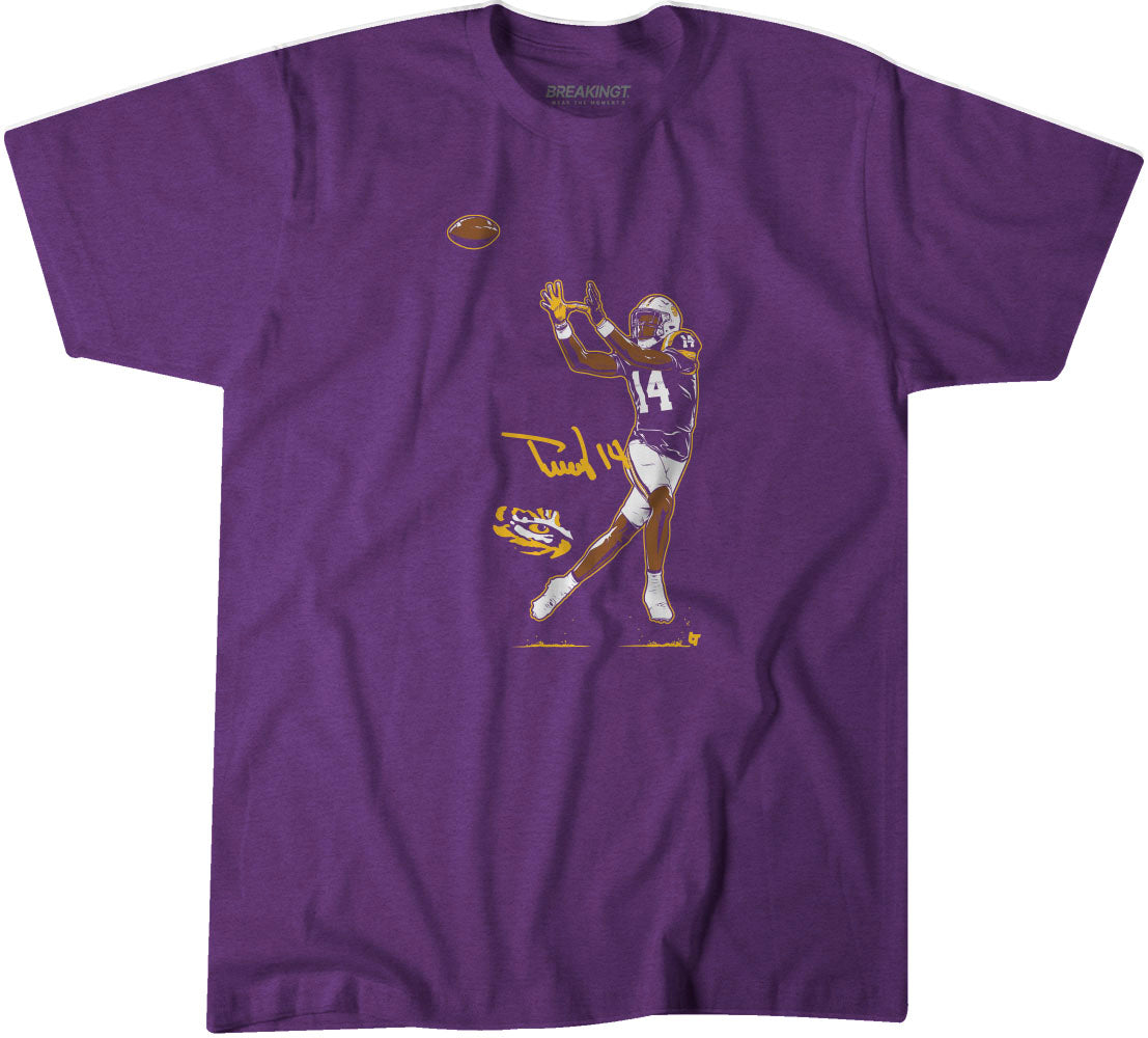 LSU Football: Trey'Dez Green Superstar Pose 1