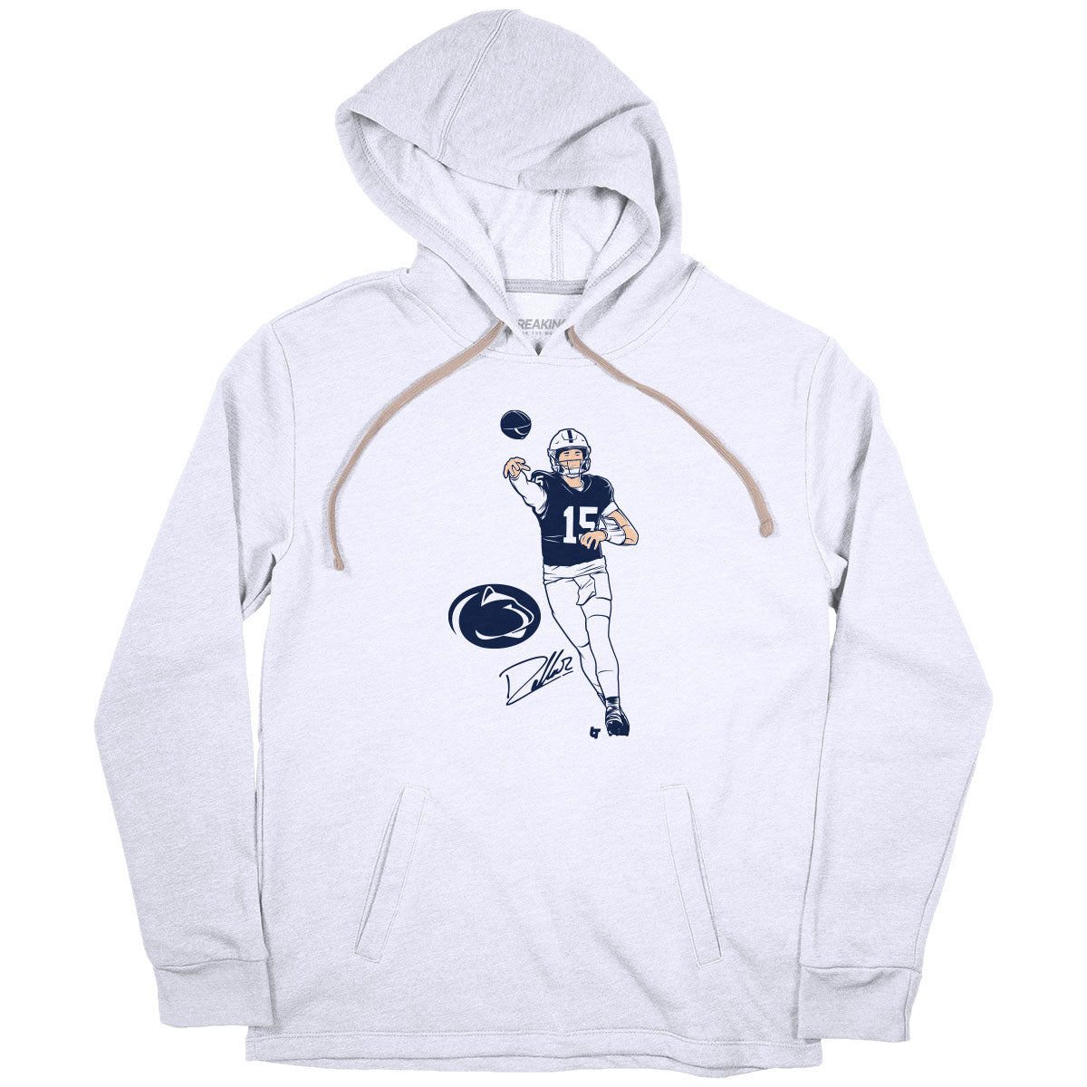 Penn State Football: Drew Allar Superstar Pose 4