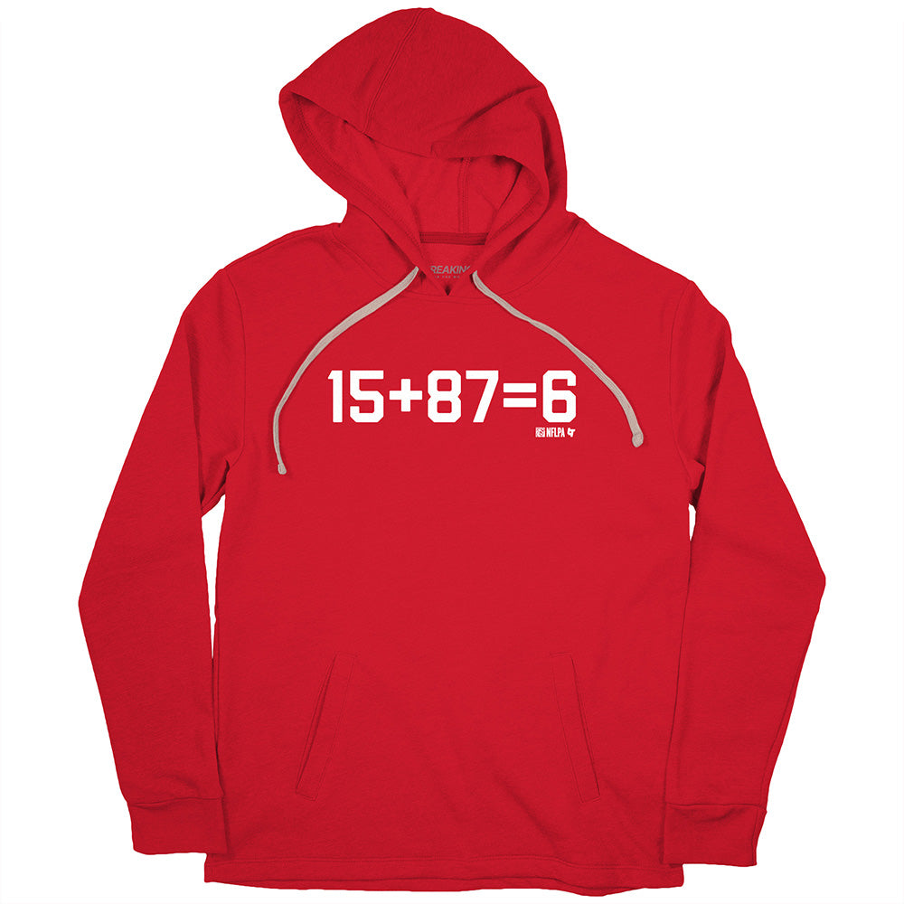Patrick Mahomes II & Travis Kelce: 15 + 87 = 6 2