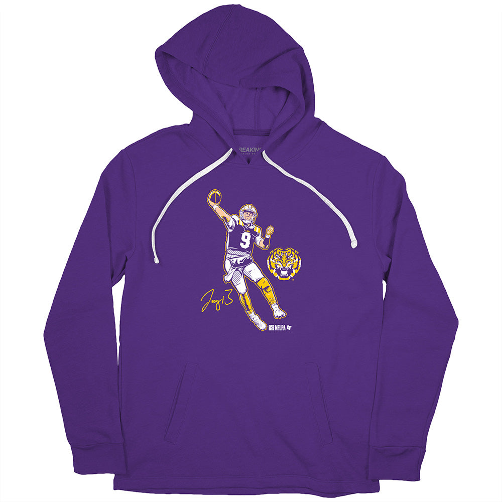 LSU Football: Joe Burrow Superstar Pose 2