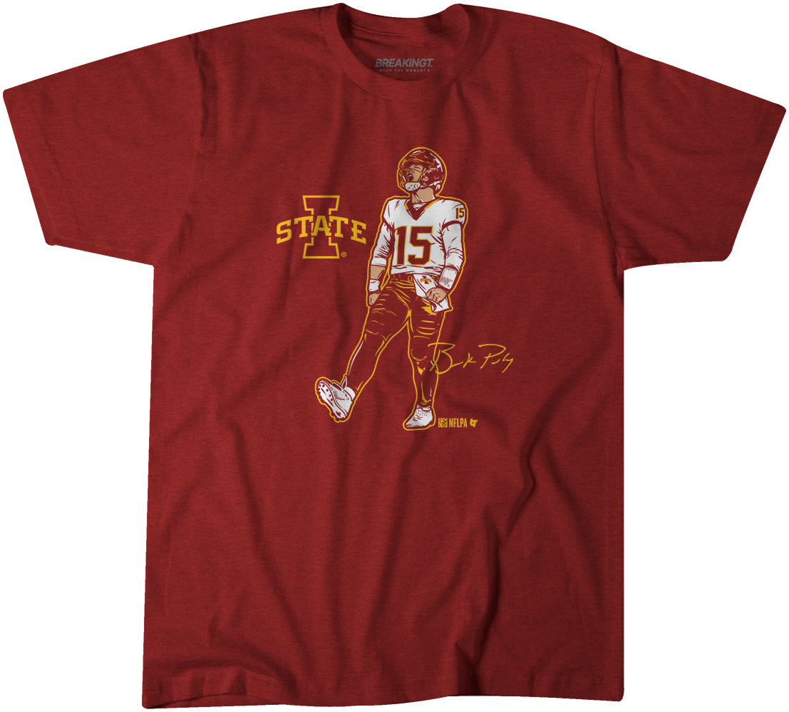 Iowa State Football: Brock Purdy Superstar Pose 1