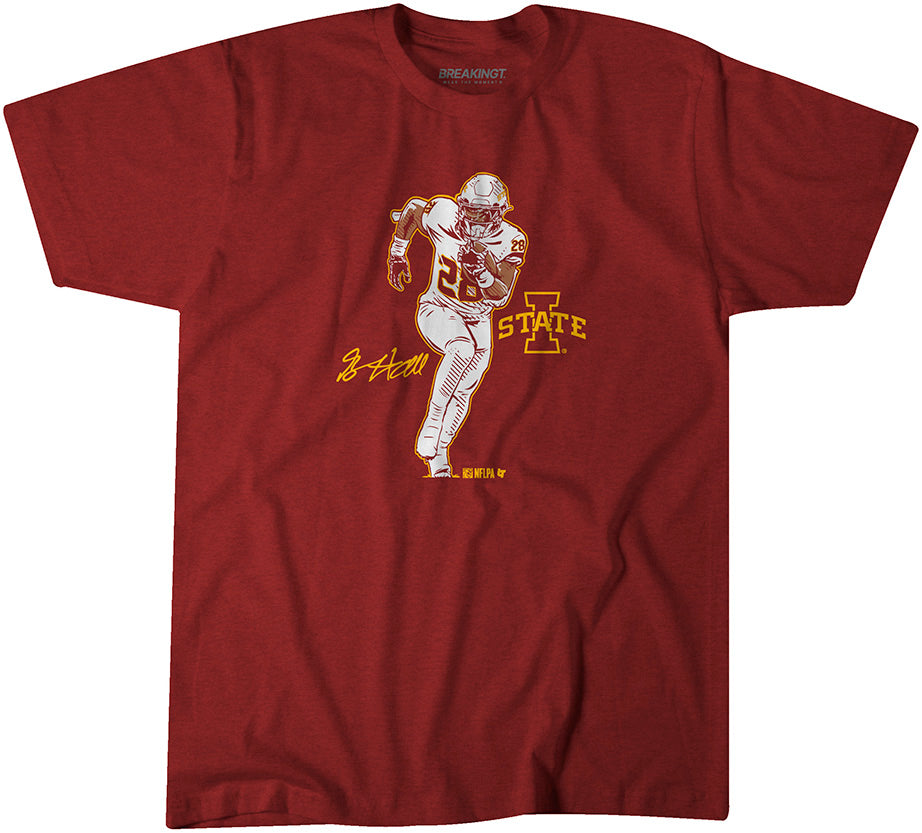 Iowa State Football: Breece Hall Superstar Pose 1
