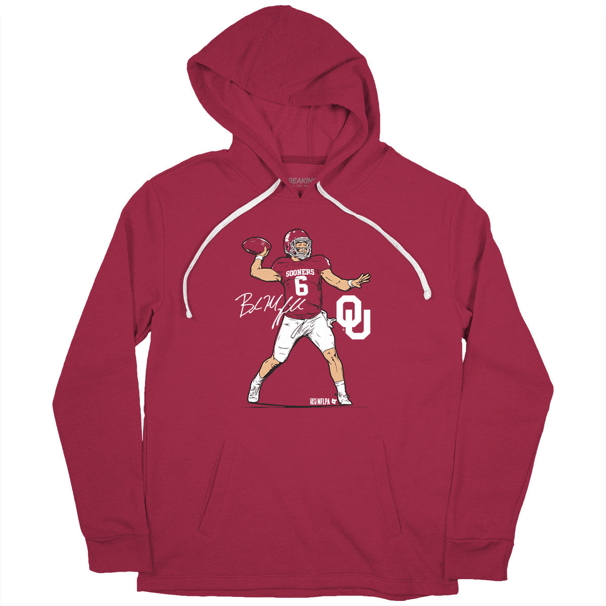 Oklahoma Football: Baker Mayfield Superstar Pose 2