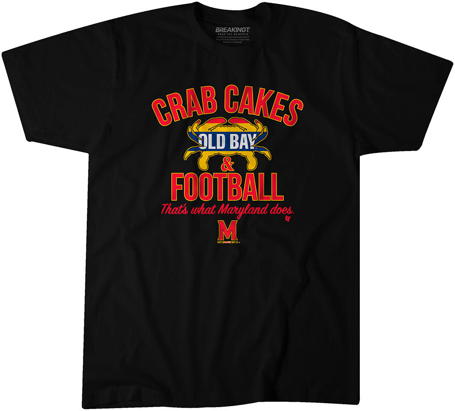 Maryland Terrapins: Crab Cakes & Old Bay & Football 1