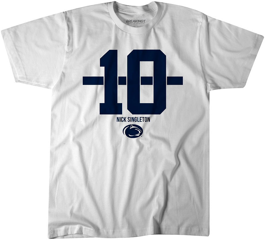Penn State Football: Nicholas Singleton Name Number Stripe 1