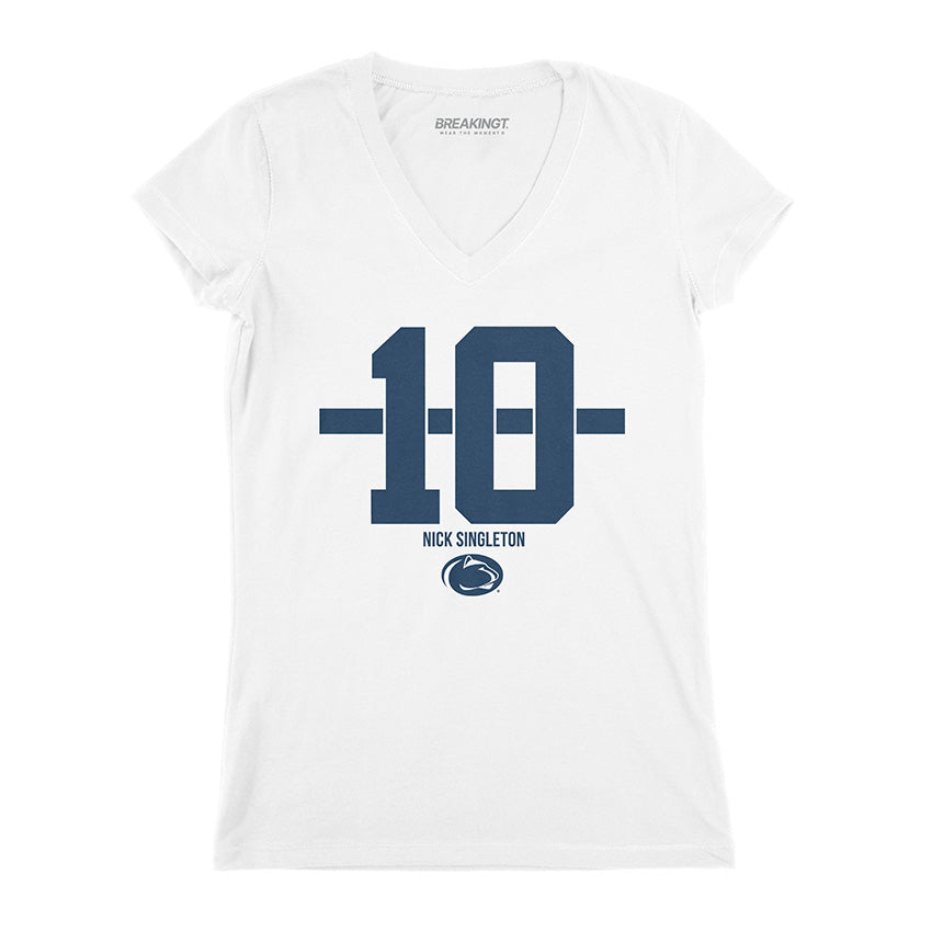 Penn State Football: Nicholas Singleton Name Number Stripe 3