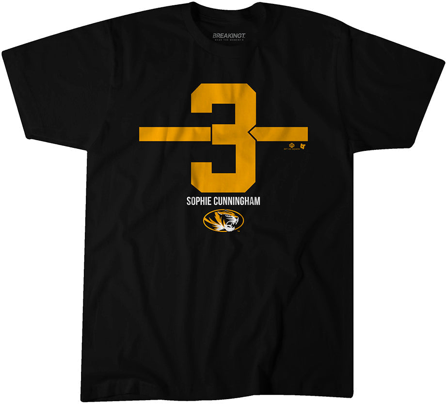 Missouri Basketball: Sophie Cunningham Name Number Stripe 1