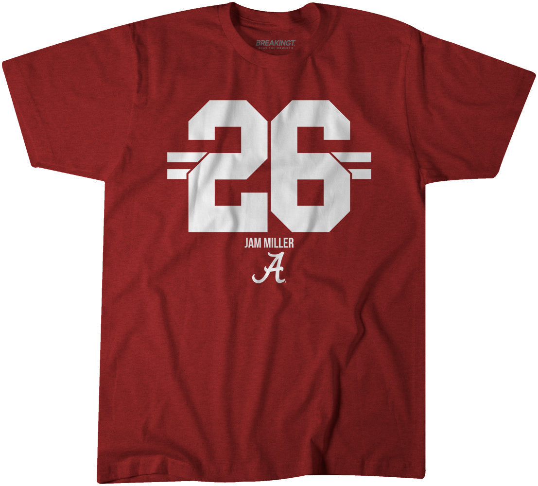 Alabama Football: Jam Miller 26 Stripe 1