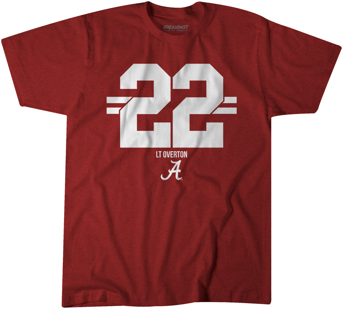 Alabama Football: LT Overton 22 Stripe 1