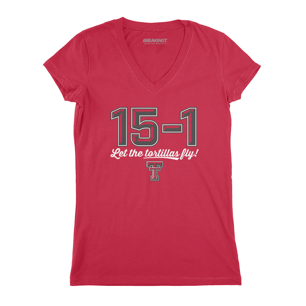 Texas Tech Red Raiders: 15-1 Let The Tortillas Fly 3