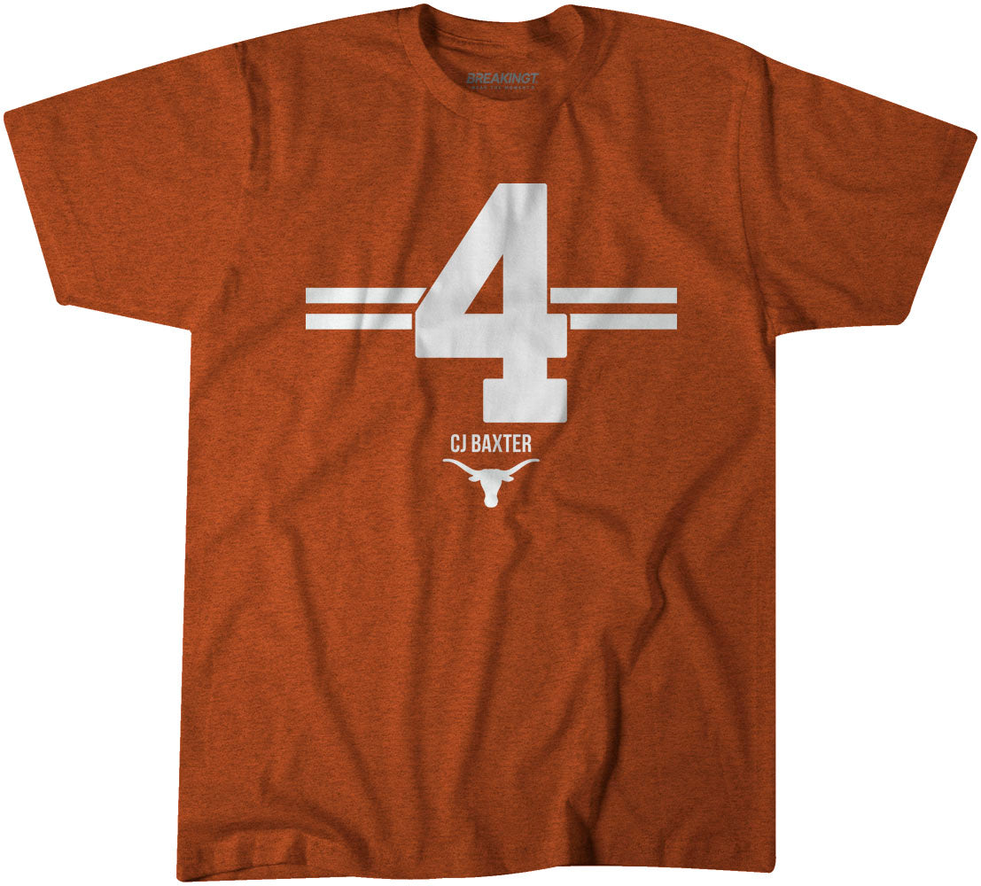 Texas Football: CJ Baxter 4 Stripe 1