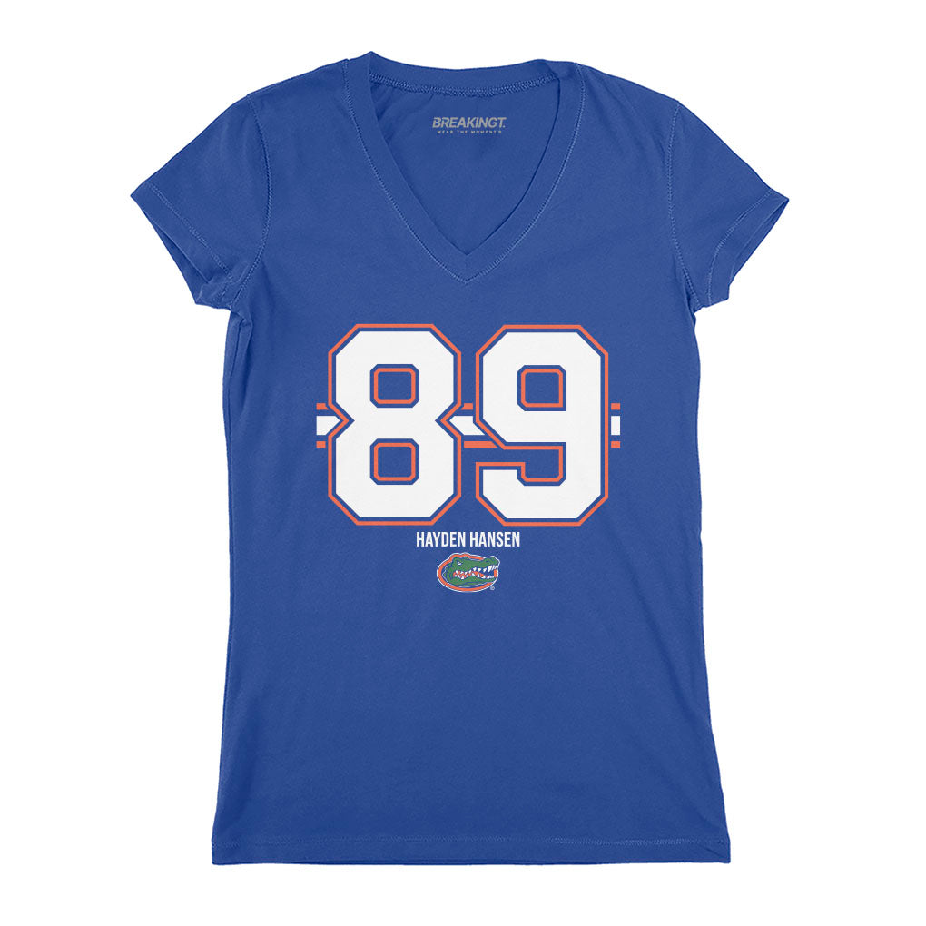 Florida Football: Hayden Hansen 89 Stripe 3