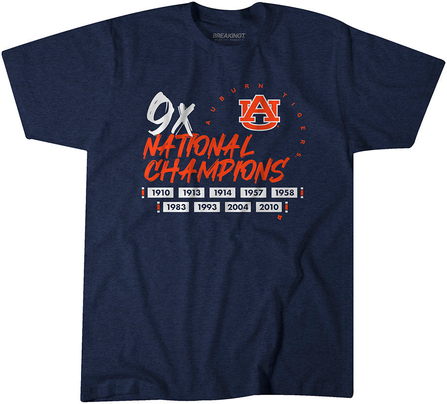 Auburn Football: Nine-Time National Champions 1