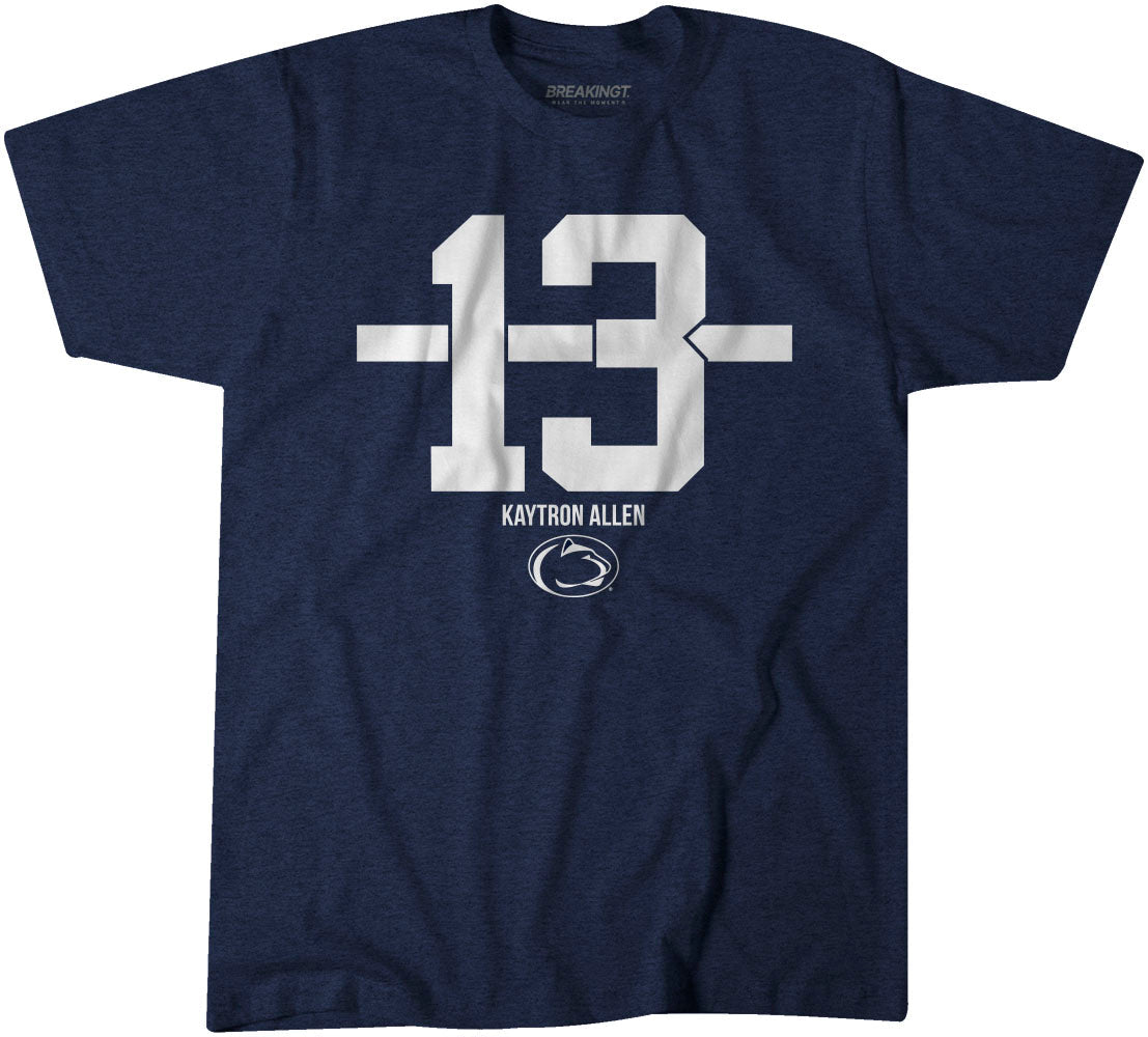 Penn State Football: Kaytron Allen 13 Stripe 1