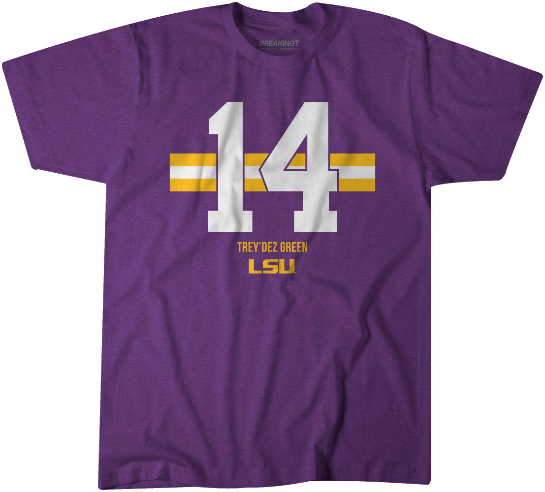 LSU Football: Trey'Dez Green 14 Stripe 1
