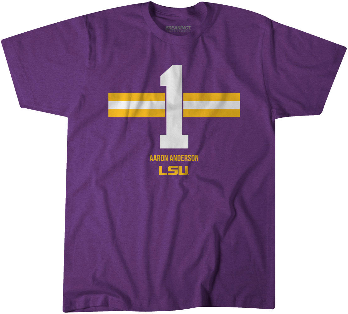 LSU Football: Aaron Anderson 1 Stripe 1