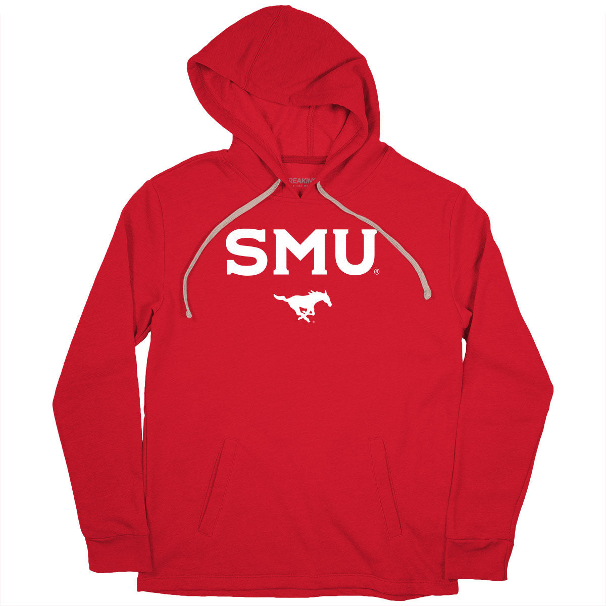 SMU Mustangs: Red Wordmark 2