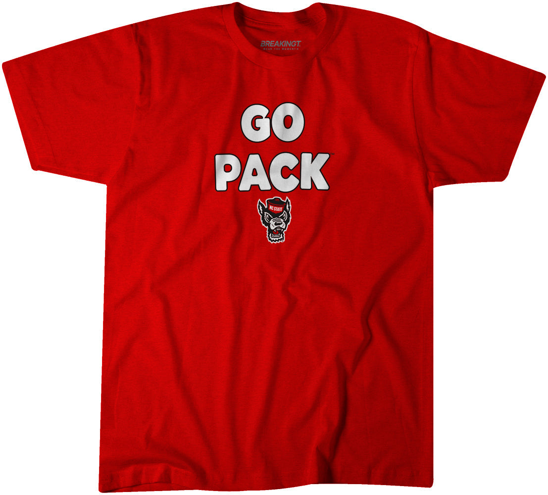 NC State Wolfpack: Go Pack Slogan 1