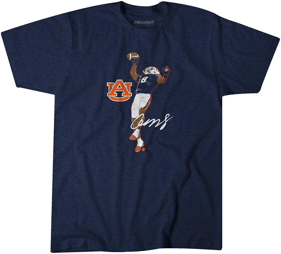 Auburn Football: Cam Coleman Superstar Pose 1