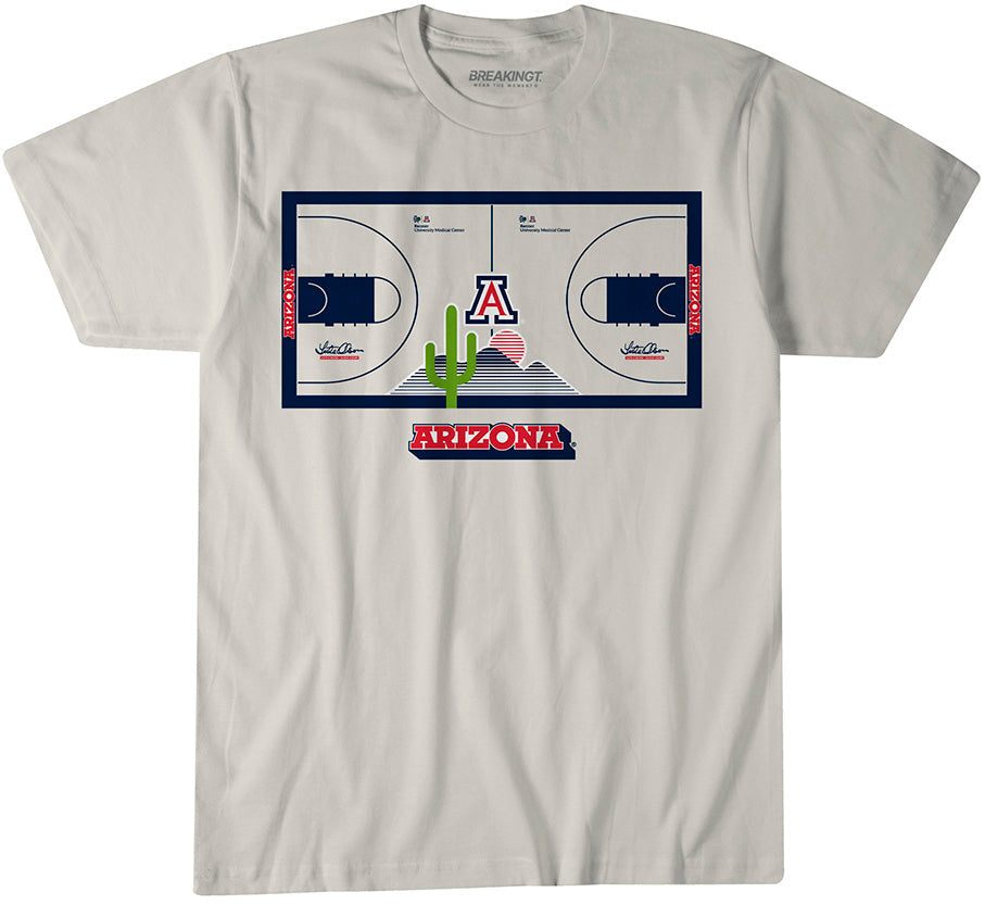 Arizona Basketball: Vintage Cactus Court 1