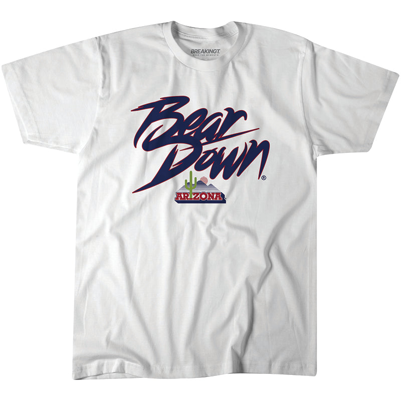 Arizona Wildcats: Bear Down Cactus Logo 1