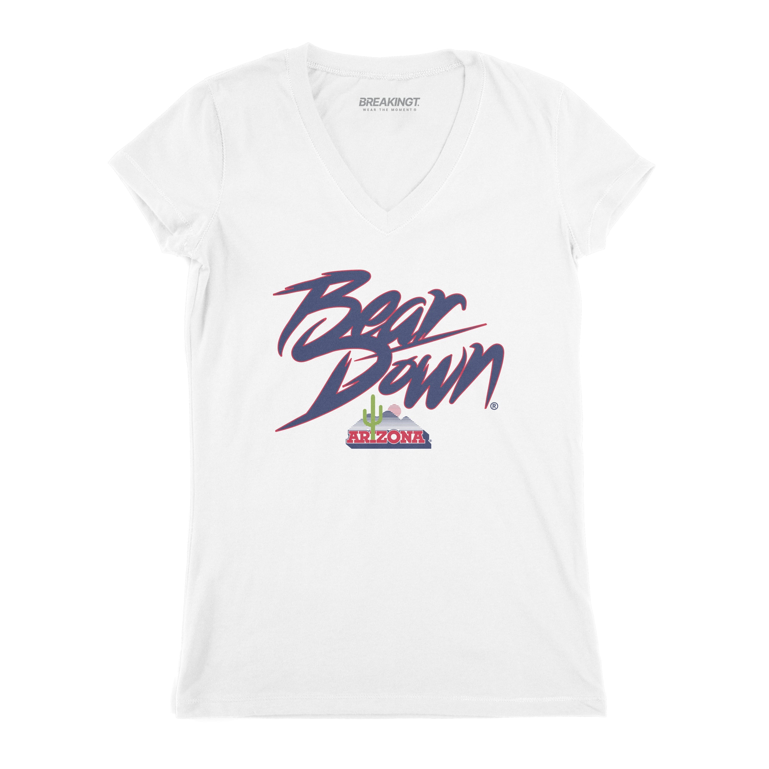 Arizona Wildcats: Bear Down Cactus Logo 5