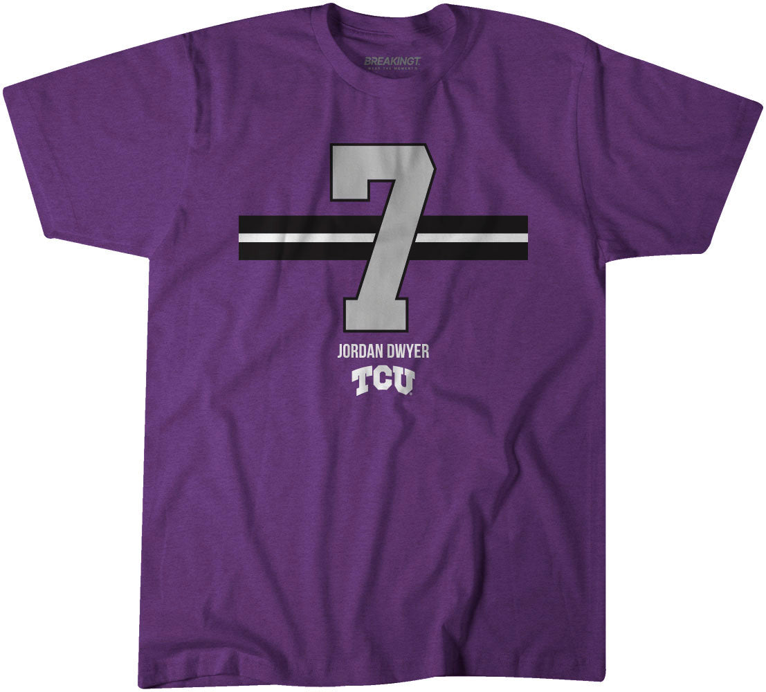 TCU Football: Jordan Dwyer 7 Stripe 1