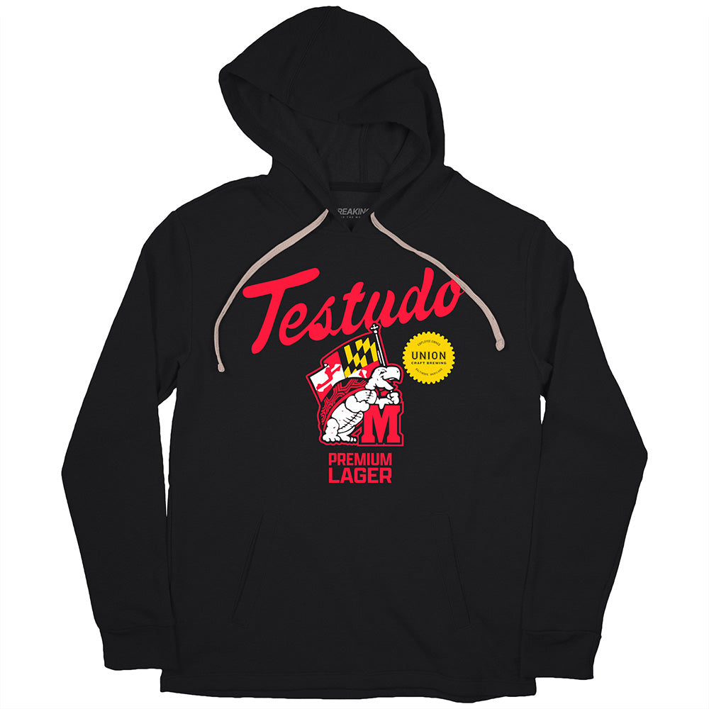 Union Craft Brewing & Maryland Terrapins: Testudo Premium Lager Hoodie 1