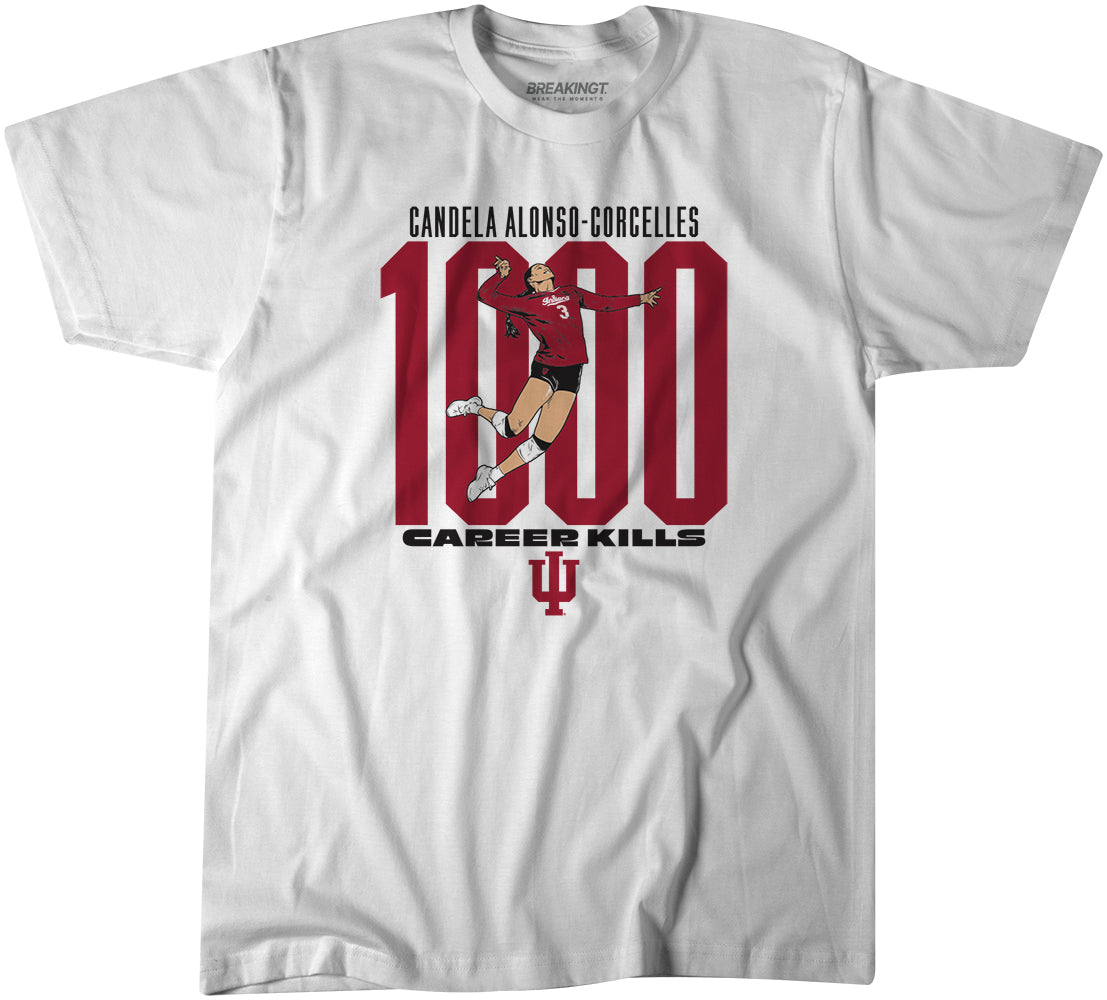 Indiana Volleyball: Candela Alonso-Corcelles 1,000 Kills 1
