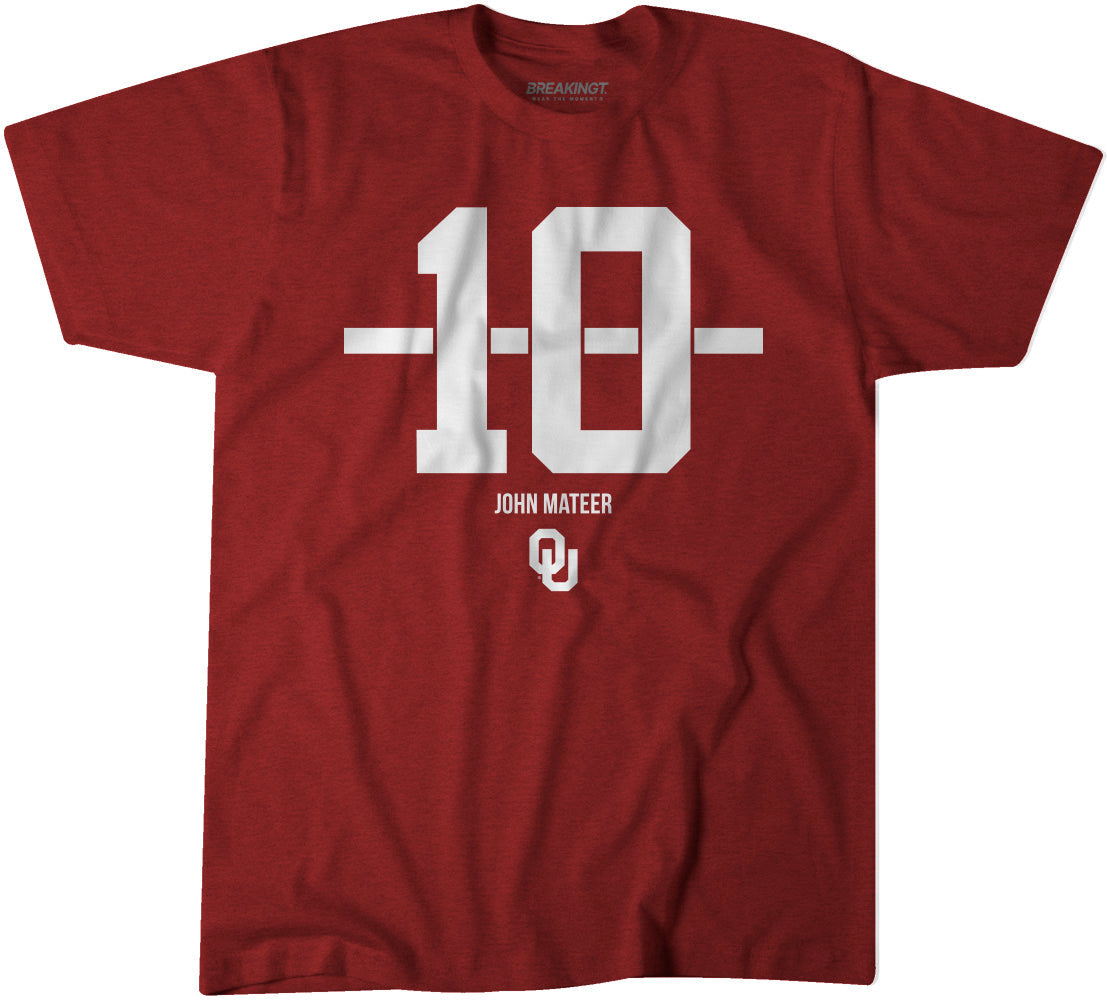 Oklahoma Football: John Mateer 10 Stripe 1