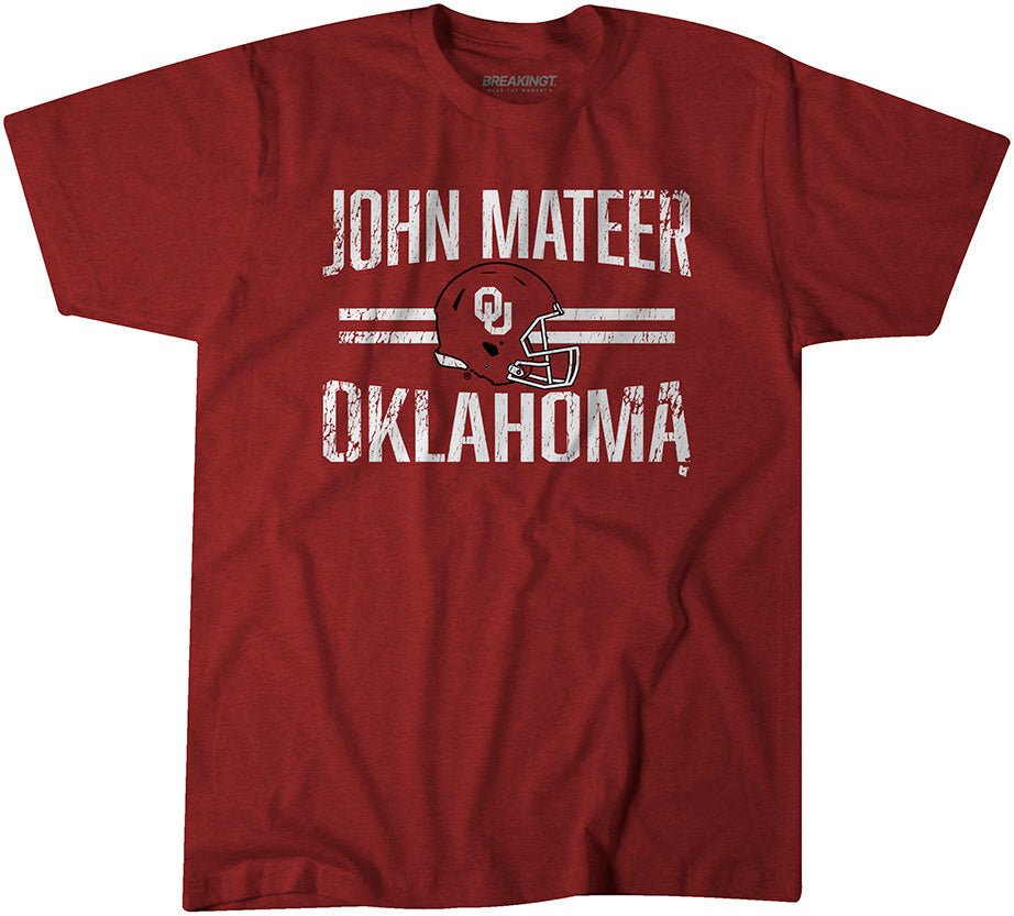 Oklahoma Football: John Mateer Helmet Hero 1